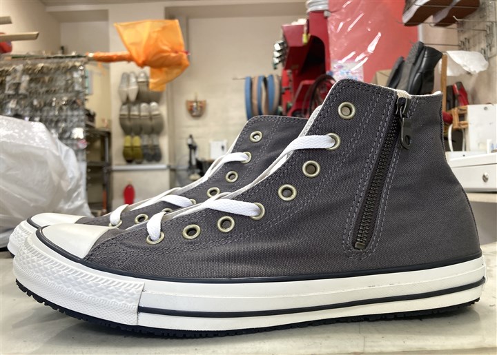 コンバースのスニーカーソール補強、2