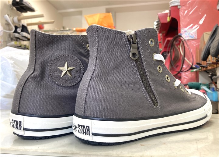 コンバースのスニーカーソール補強、4