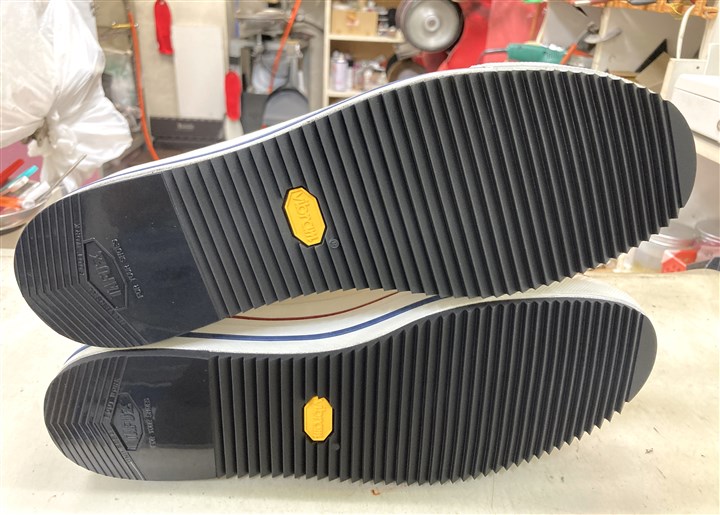 コンバース「ダブレット」のスニーカーソール補強、2