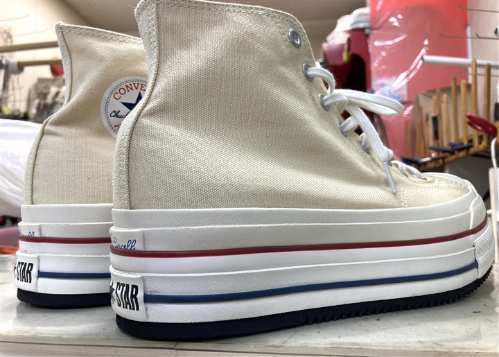 コンバース「ダブレット」のスニーカーソール補強、3