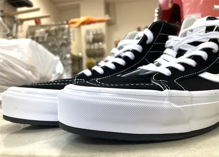 VANSのスニーカーソール補強、2