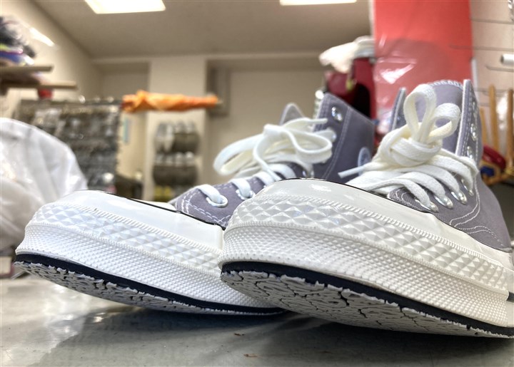 コンバースCT70をスカルソールで補強、2