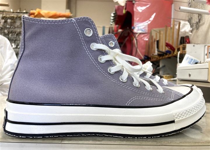 コンバースCT70をスカルソールで補強、4