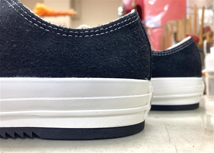 コンバース×クーティープロダクションズ【コラボスニーカー】のソール補強、3