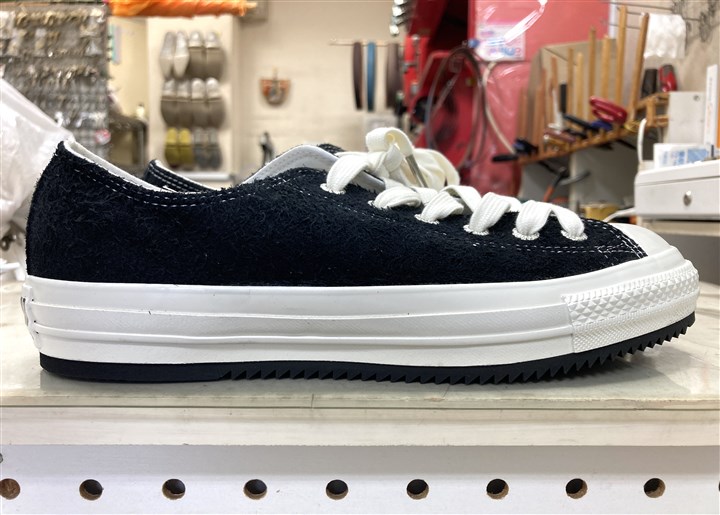 コンバース×クーティープロダクションズ【コラボスニーカー】のソール補強、4