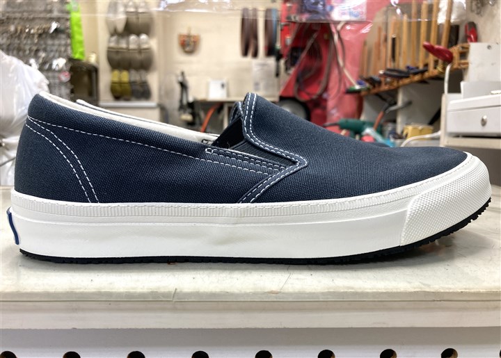 コンバースの底をスカルソールで補強、3