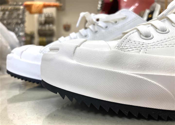 コンバース【ジャックパーセル】のソール補強、2