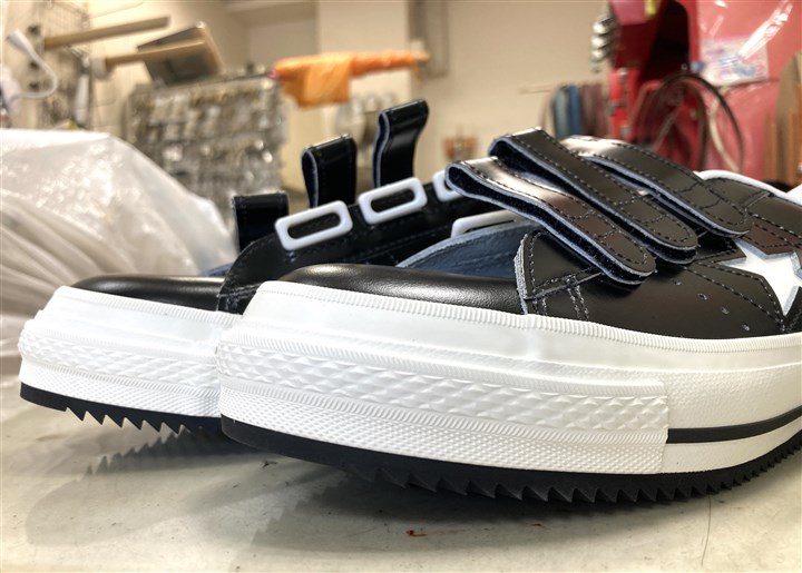 コンバース【ワンスター】のソール補強、2