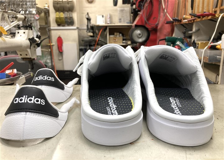 �A�f�B�_�X�̃X�j�[�J�[���T���_���ɉ��H�C���A4