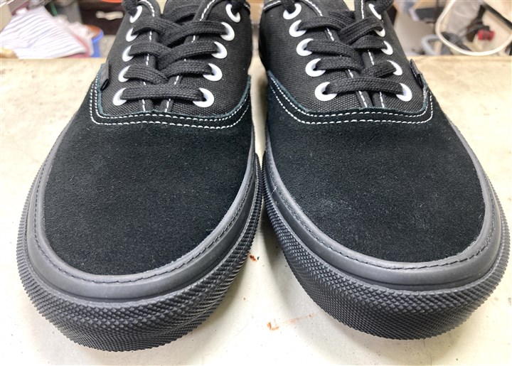 VANSのソール側面の剥がれ予防ステッチ修理、5