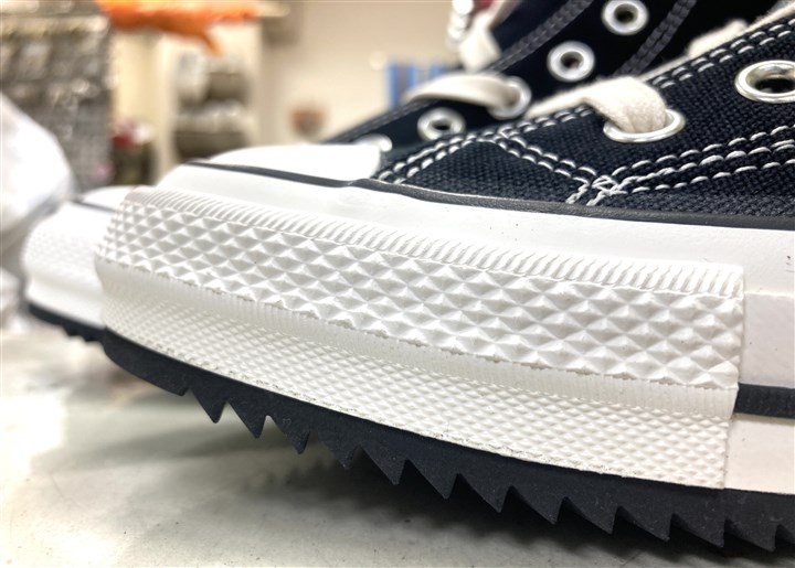 「ソール補強修理事例」コンバース オールスター（アフター）