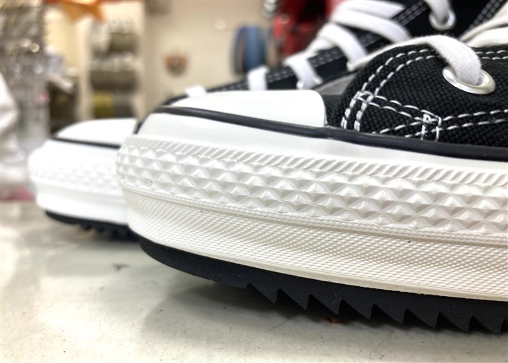 「新品のうちにソールゴム裏張り」コンバース オールスター（アフター）