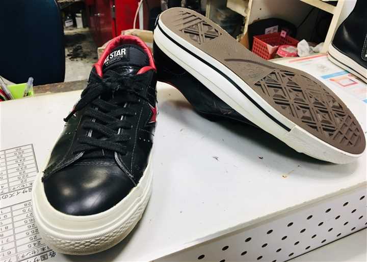 Converse One Star J ワンスター ローカットスニーカー Us5 Wht レザー 側面ソール剥がれ有 Losaltosdeolmue Cl